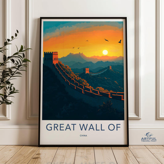 Great Wall of China Poster