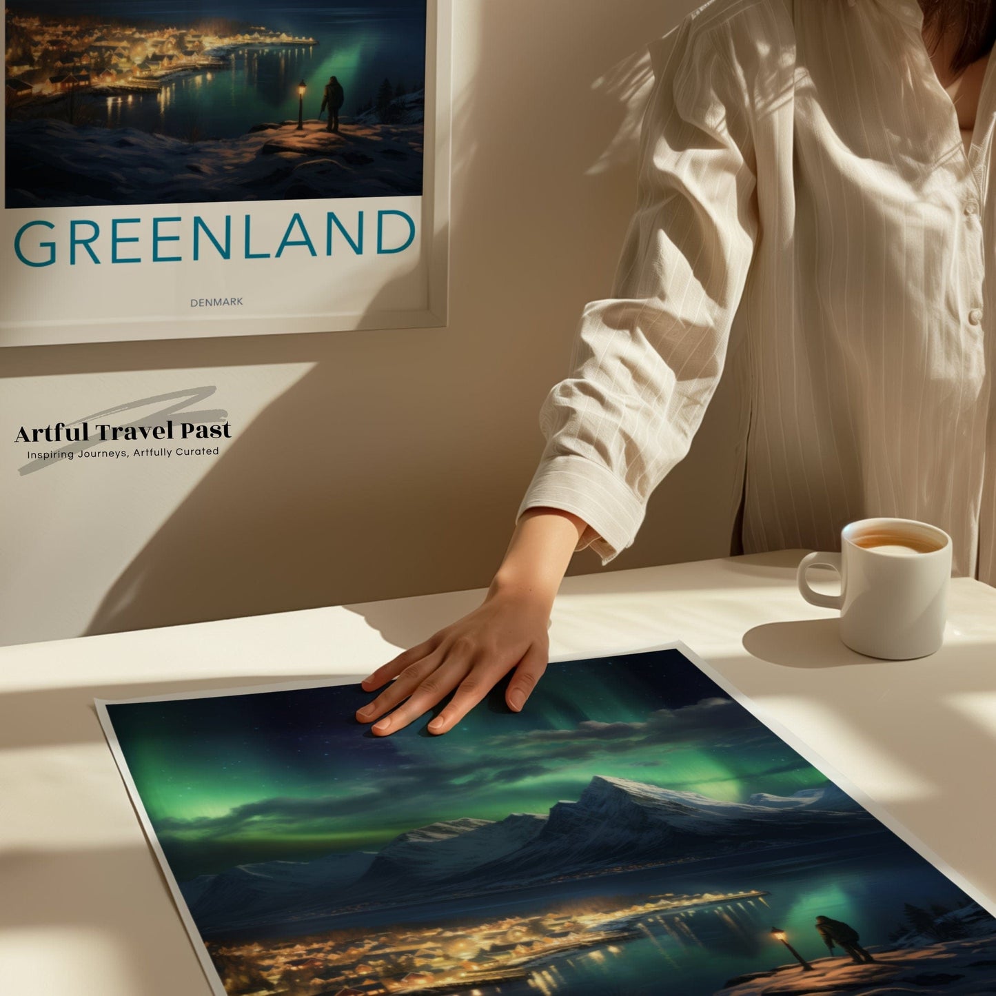 Greenland Poster | Greenland Wall Art | Arctic Decor