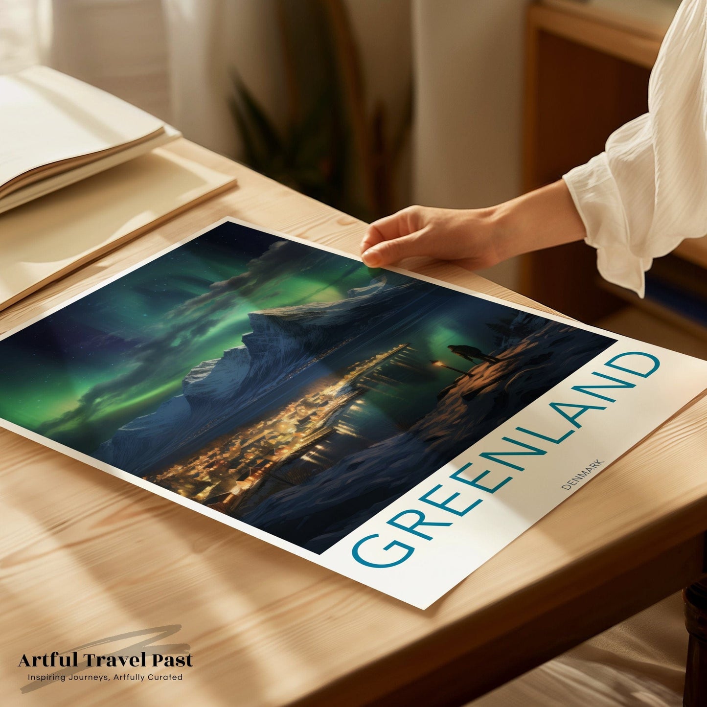 Greenland Poster | Greenland Wall Art | Arctic Decor