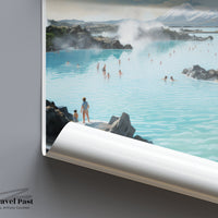 Grindavik Poster | Reykjanes Wall Art | Iceland Artwork