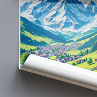Grindelwald Poster - Switzerland Wall Art