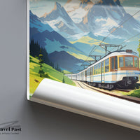 Grindelwald Poster - Switzerland Wall Art