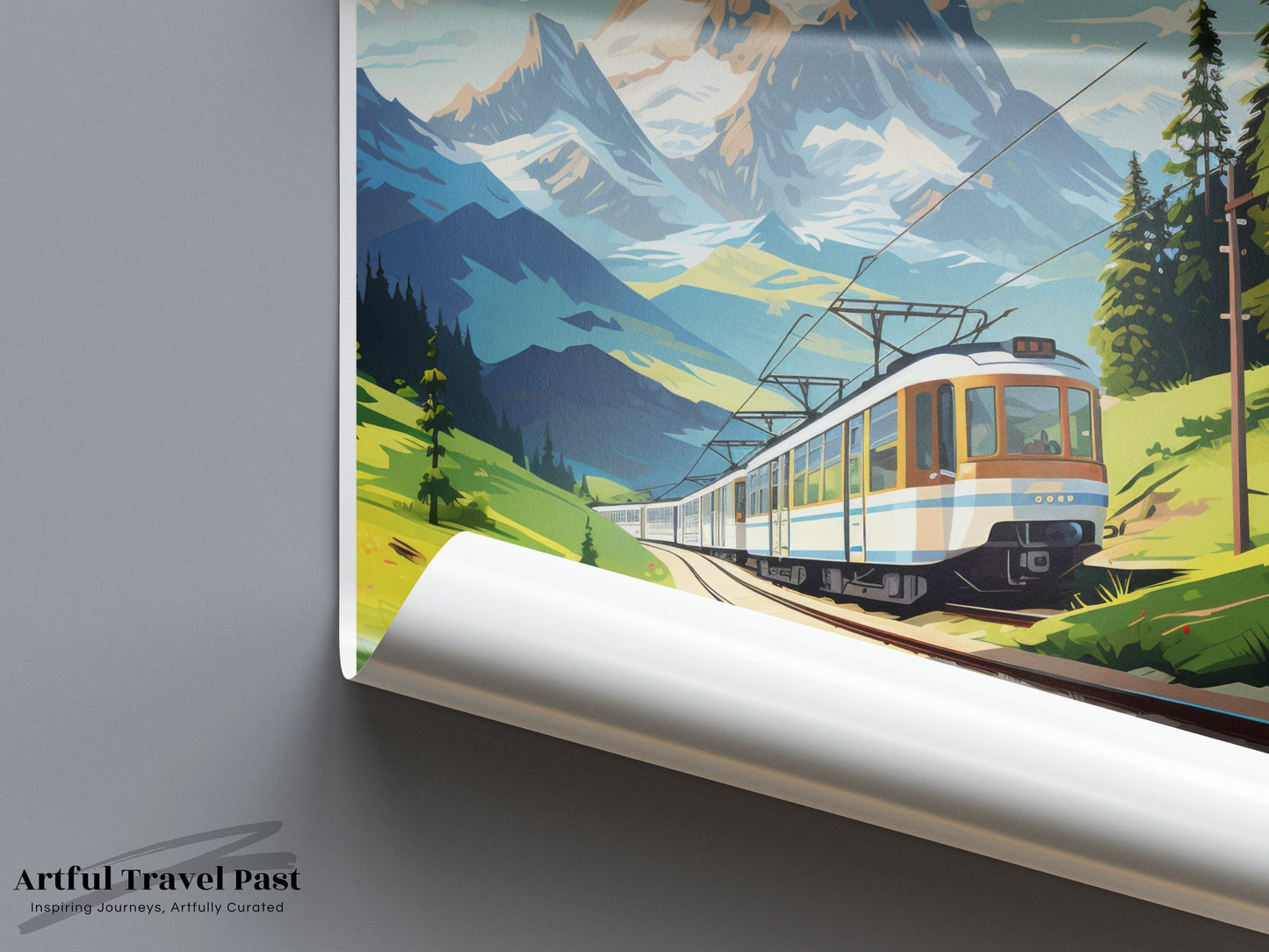 Grindelwald Poster - Switzerland Wall Art