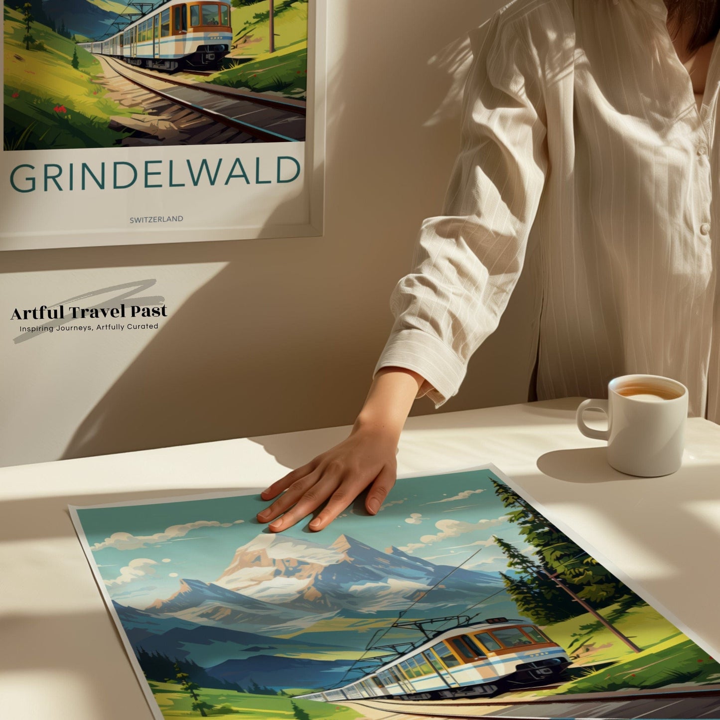 Grindelwald Poster - Switzerland Wall Art