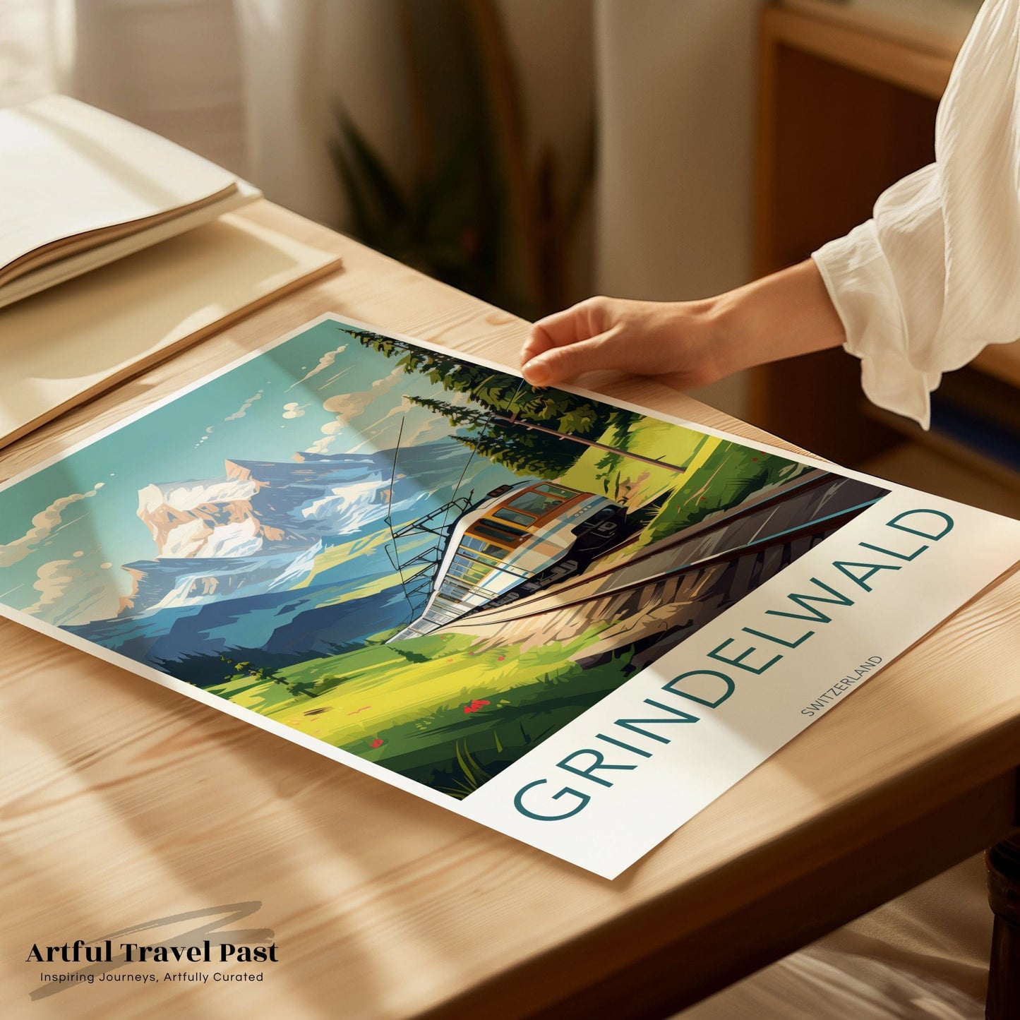 Grindelwald Poster - Switzerland Wall Art