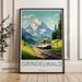 Grindelwald Poster - Switzerland Wall Art