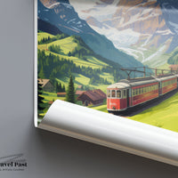 Grindelwald Poster - Switzerland Wall Art