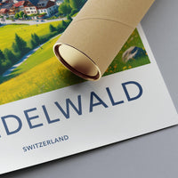 Grindelwald Switzerland Poster