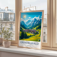 Grindelwald Switzerland Poster
