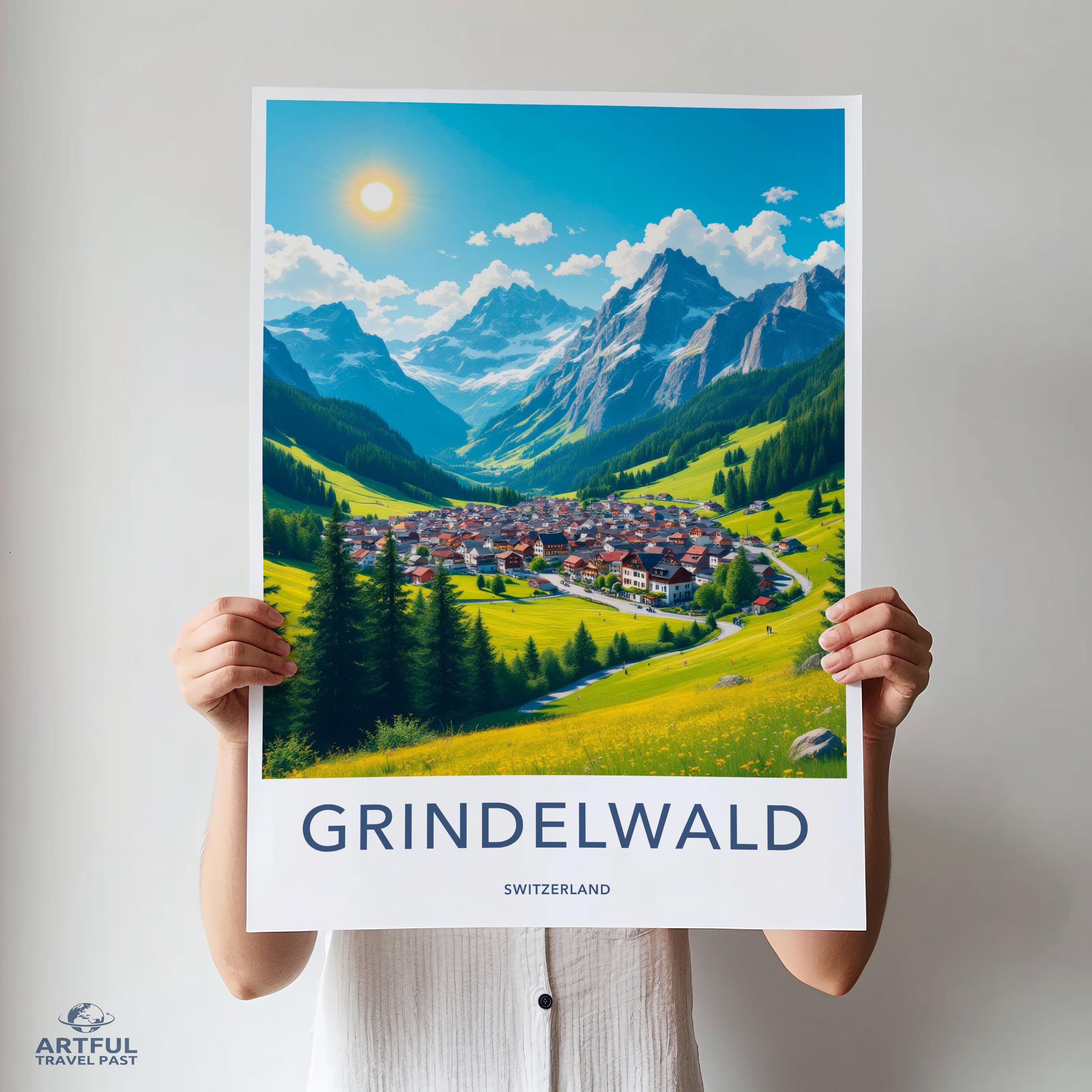 Grindelwald Switzerland Poster