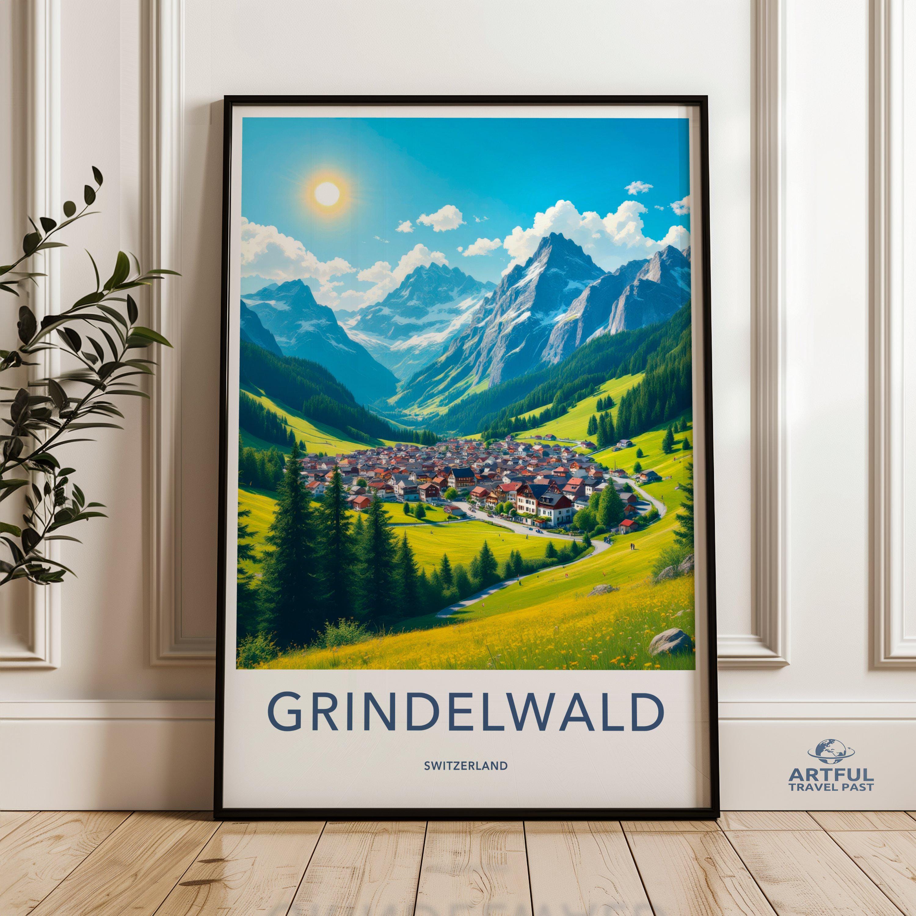 Grindelwald Switzerland Poster