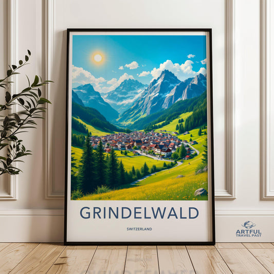 Grindelwald Switzerland Poster