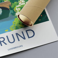 Grund Poster - Luxembourg Wall Art