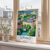 Grund Poster - Luxembourg Wall Art