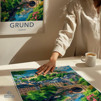 Grund Poster - Luxembourg Wall Art