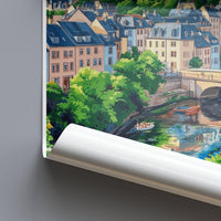 Grund Poster - Luxembourg Wall Art