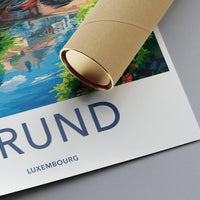 Grund Poster - Luxembourg Wall Art