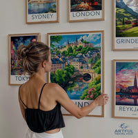Grund Poster - Luxembourg Wall Art