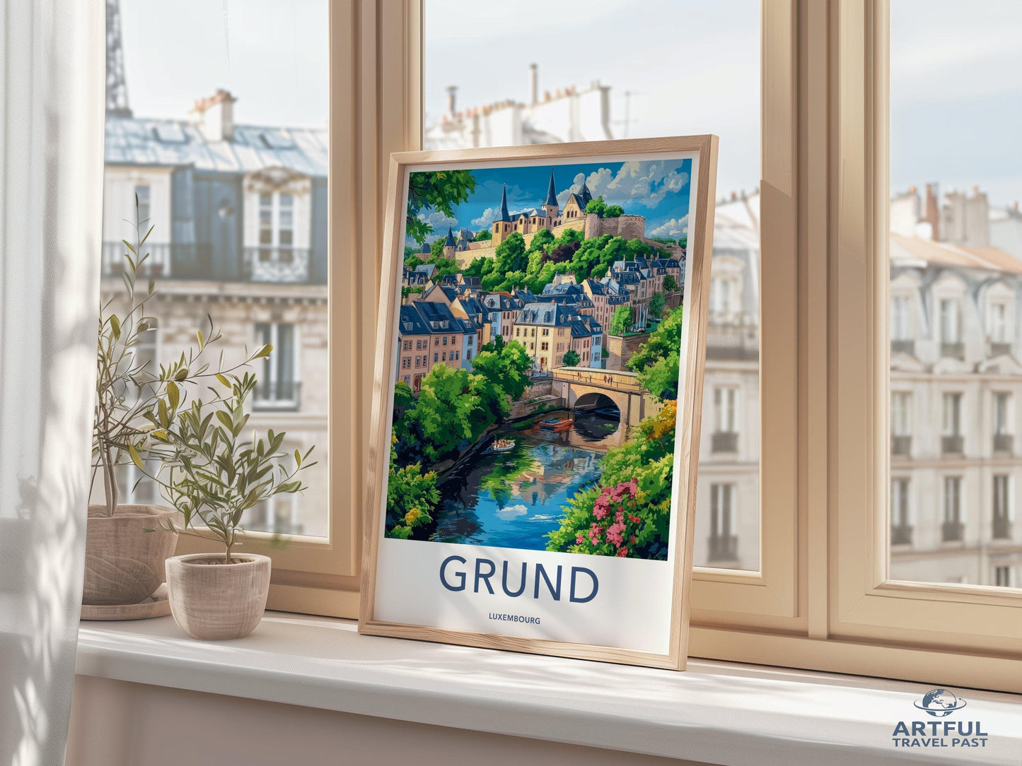 Grund Poster - Luxembourg Wall Art