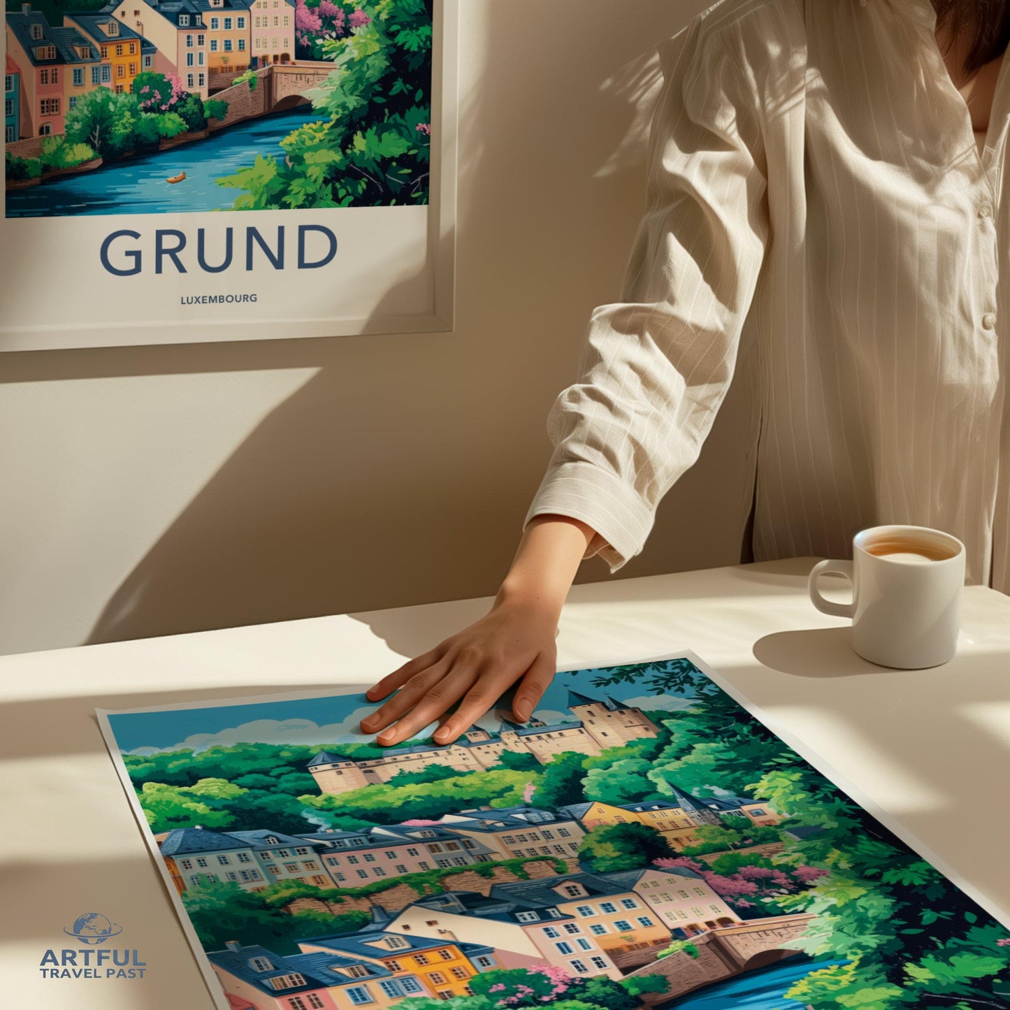 Grund Poster - Luxembourg Wall Art