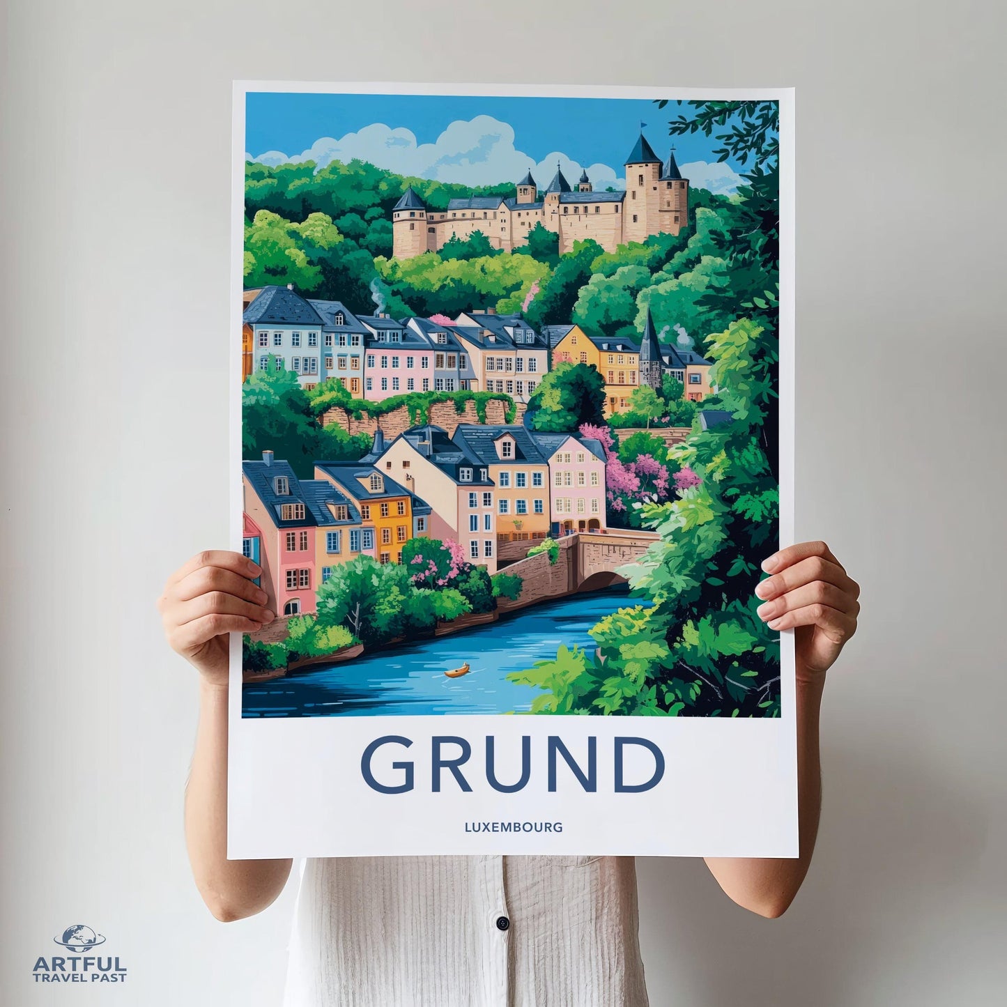 Grund Poster - Luxembourg Wall Art