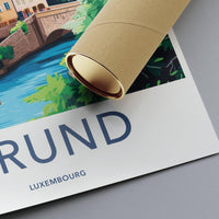 Grund Poster - Luxembourg Wall Art