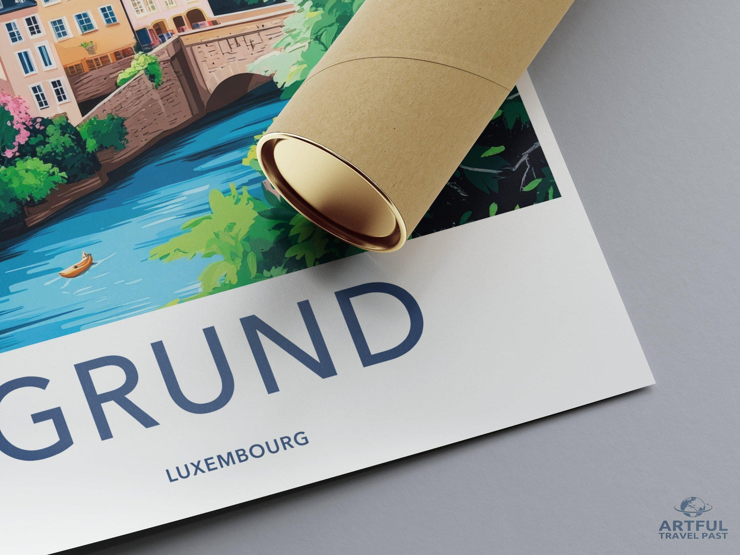 Grund Poster - Luxembourg Wall Art