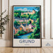 Grund Poster - Luxembourg Wall Art