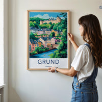 Grund Poster - Luxembourg Wall Art