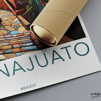 Guanajuato Poster | Mexico Wall Art | North America Decor