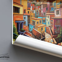 Guanajuato Poster | Mexico Wall Art | North America Decor
