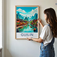 Guilin Poster - China Wall Art