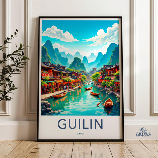 Guilin Poster - China Wall Art