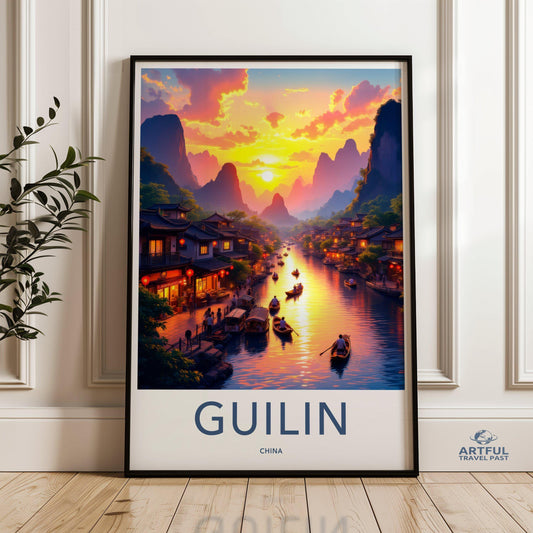 Guilin Poster - China Wall Art