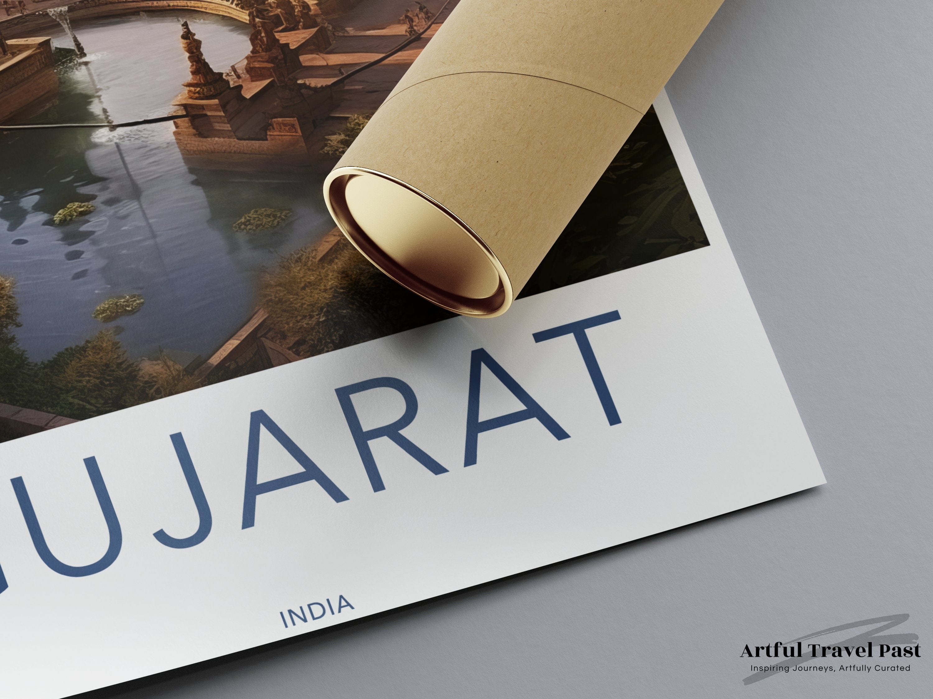 Gujarat Poster | Gujarat Wall Art | India Decor