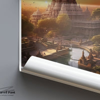 Gujarat Poster | Gujarat Wall Art | India Decor