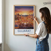 Gujarat Poster - India Wall Art