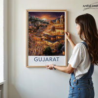 Gujarat Poster - India Wall Art