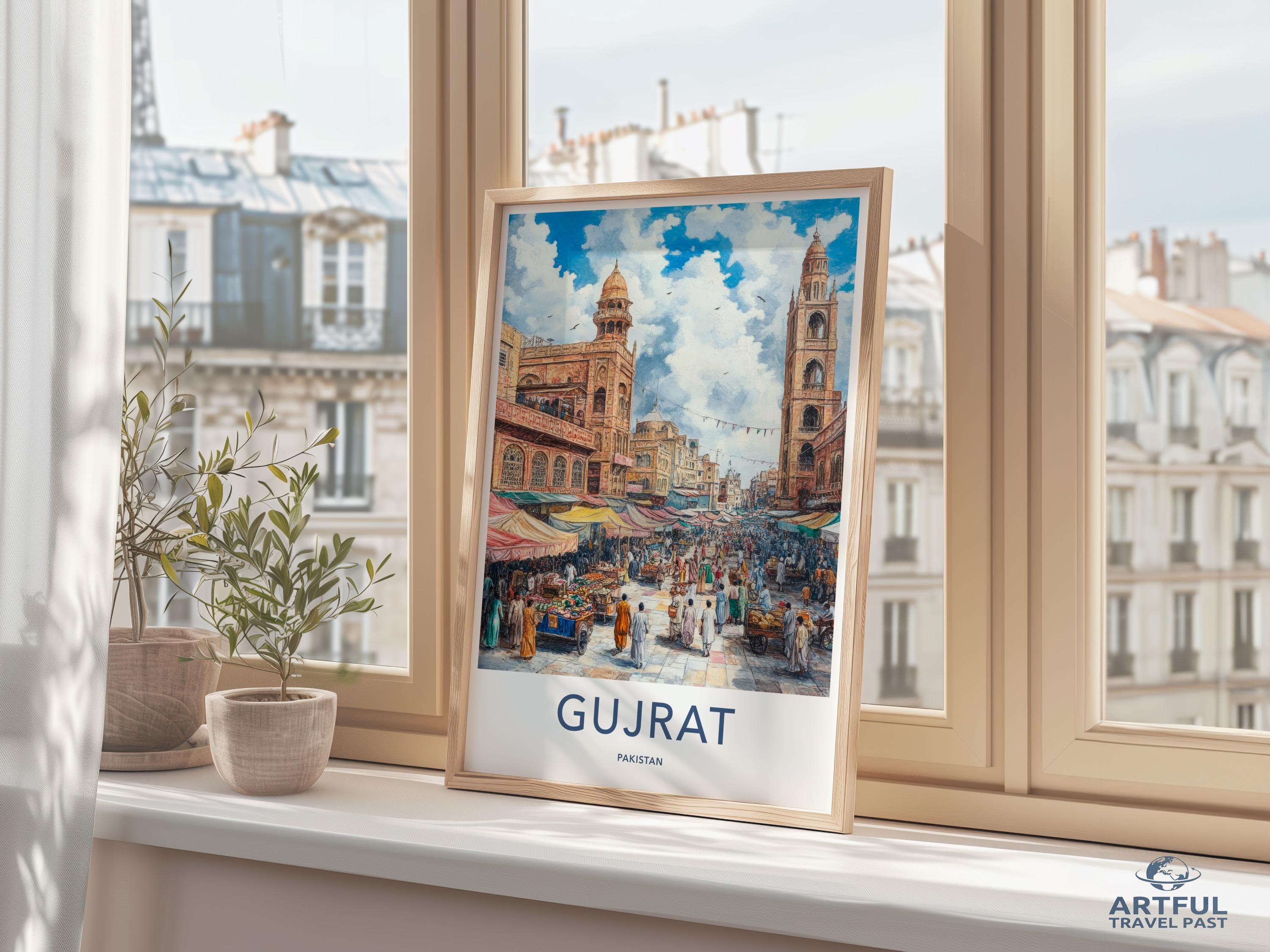 Gujrat Poster - Pakistan Wall Art