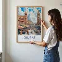 Gujrat Poster - Pakistan Wall Art