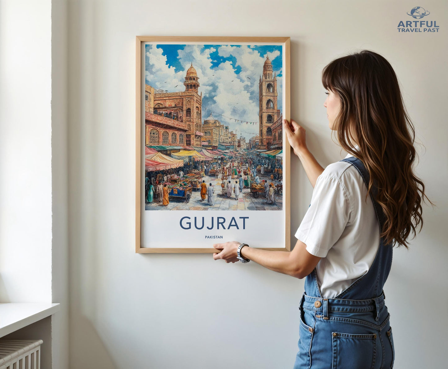 Gujrat Poster - Pakistan Wall Art