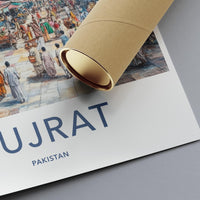 Gujrat Poster - Pakistan Wall Art