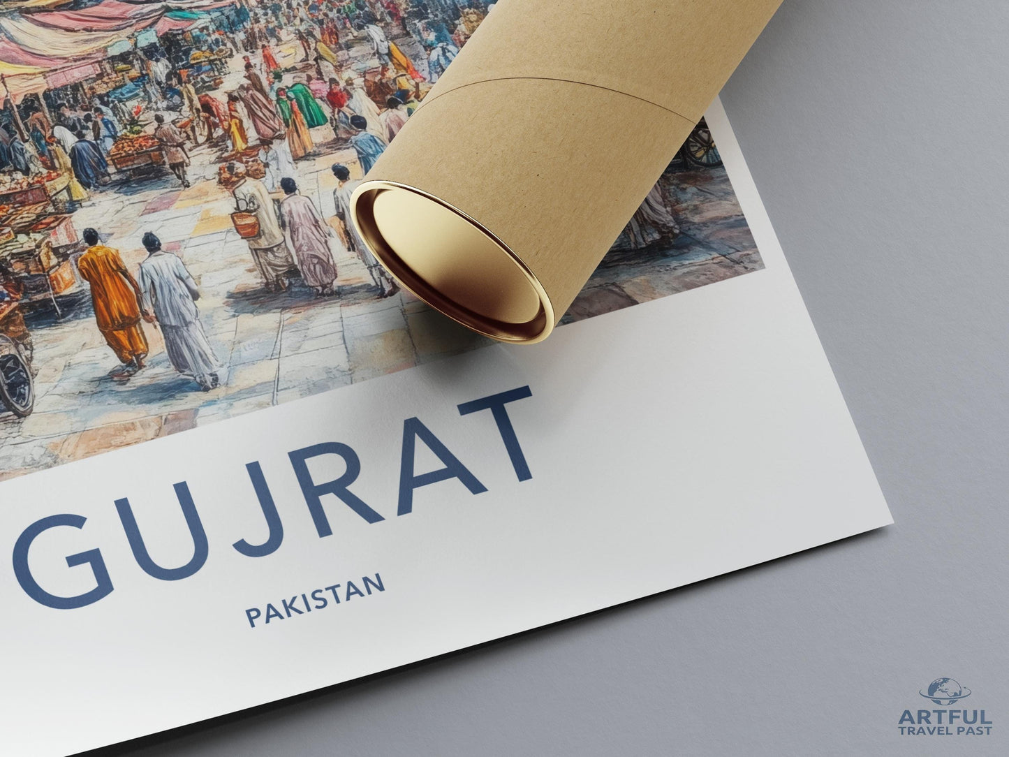 Gujrat Poster - Pakistan Wall Art