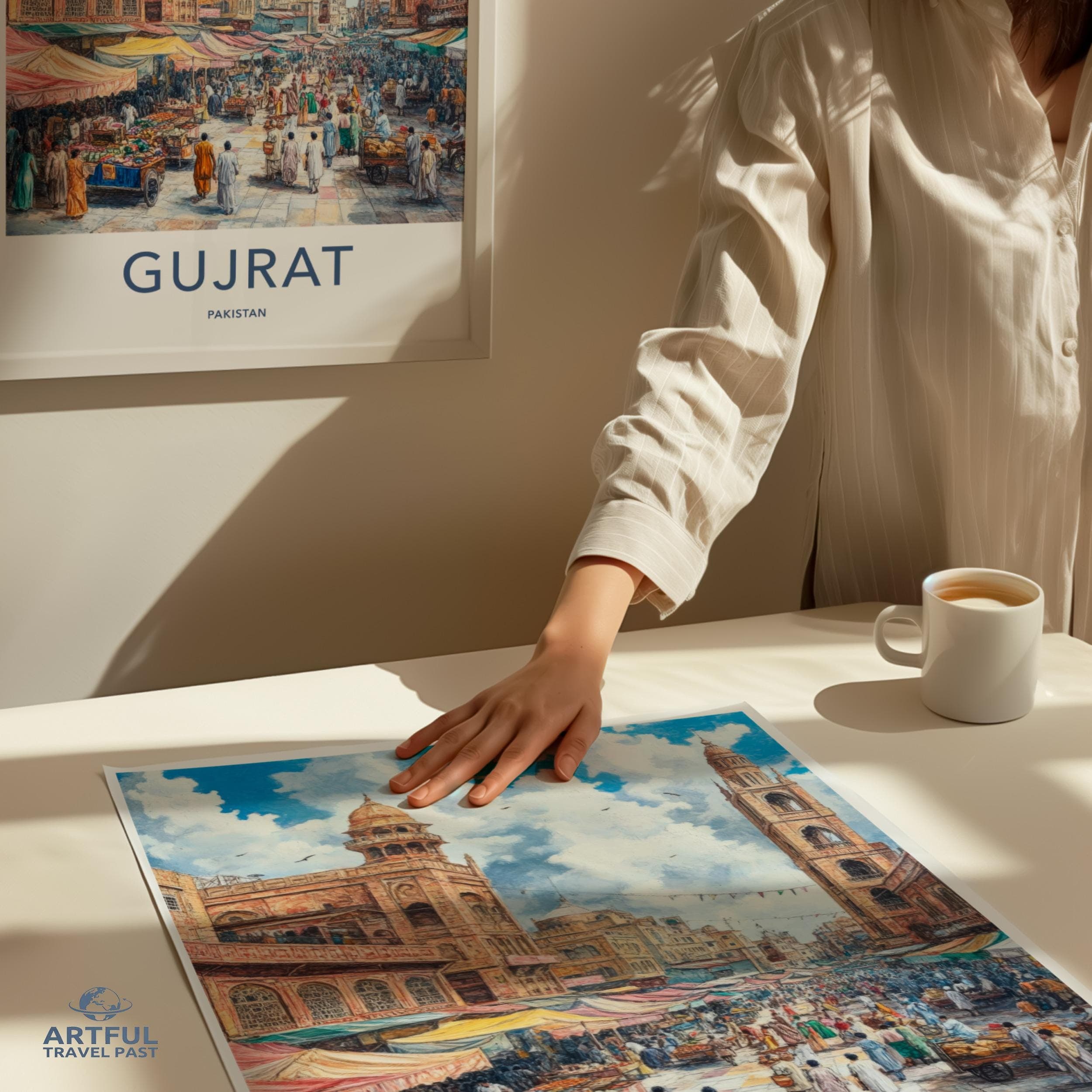 Gujrat Poster - Pakistan Wall Art