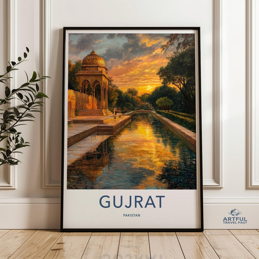 Gujrat Poster - Pakistan Wall Art