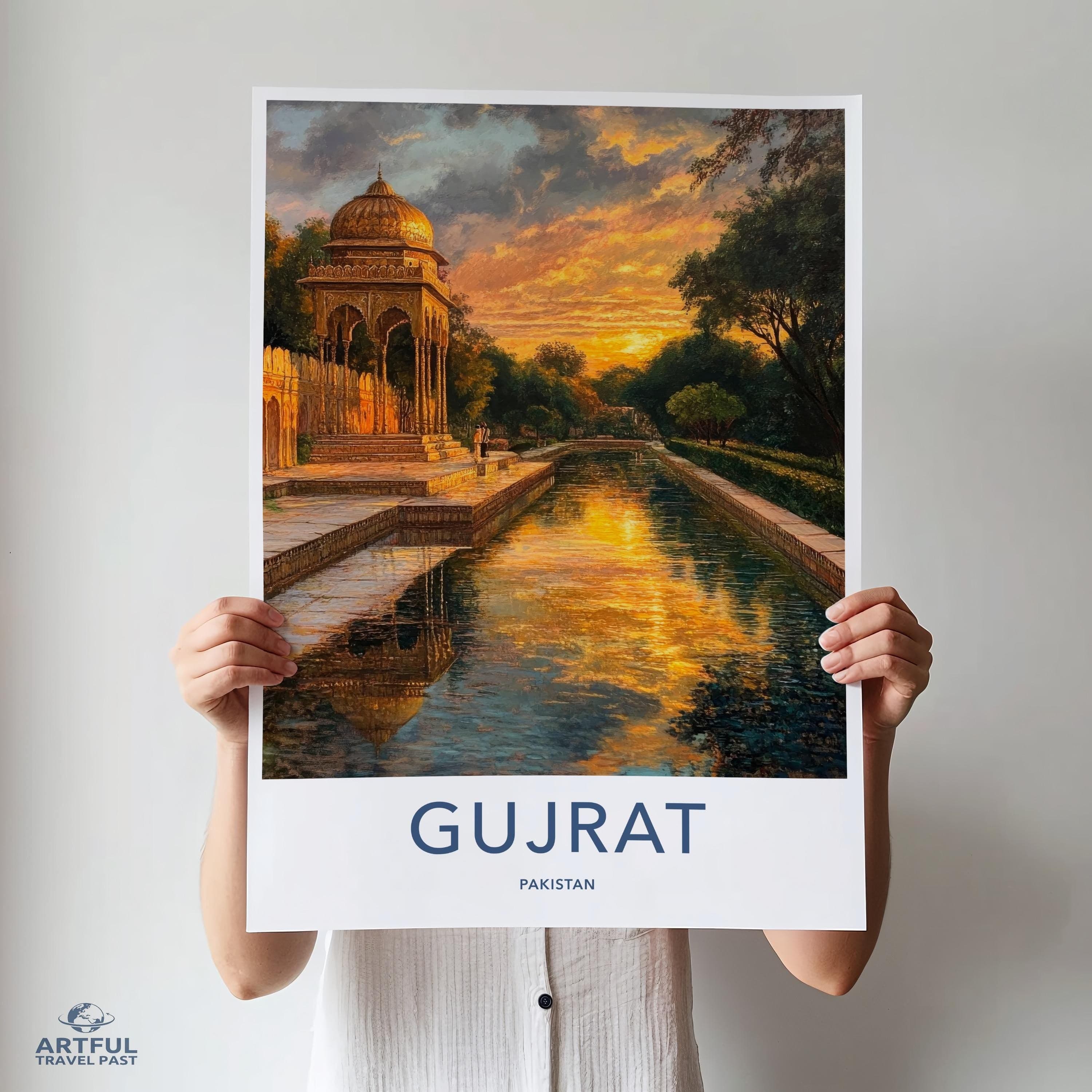 Gujrat Poster - Pakistan Wall Art