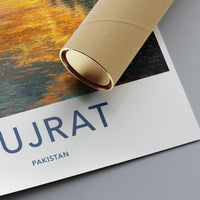 Gujrat Poster - Pakistan Wall Art