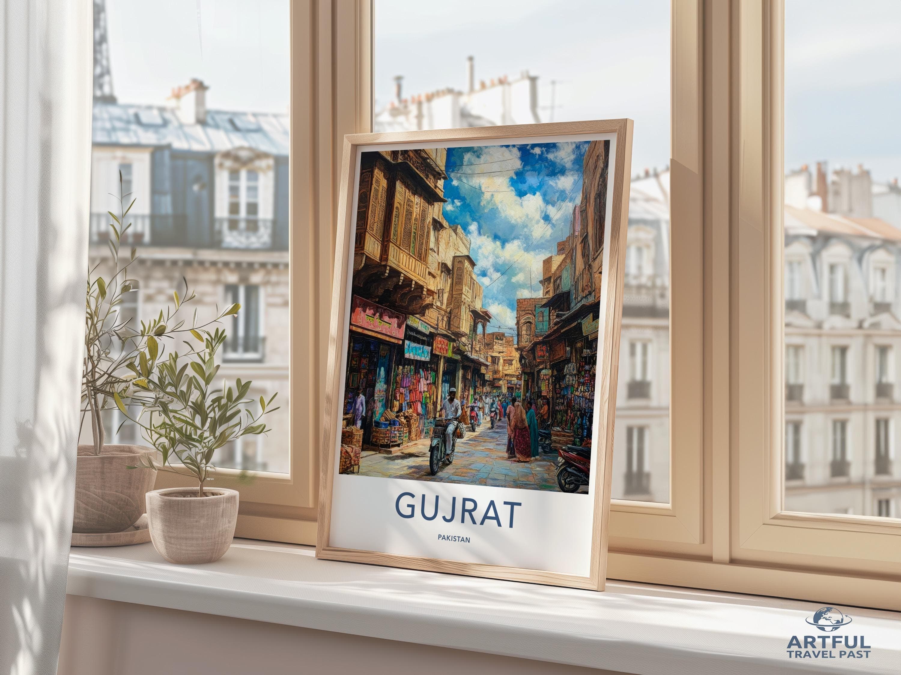 Gujrat Poster - Pakistan Wall Art