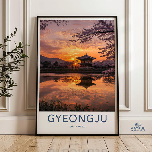 Gyeongju Poster - South Korea Wall Art