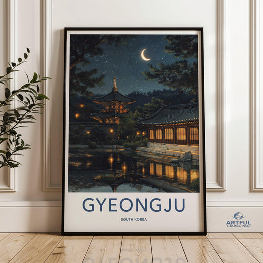 Gyeongju Poster - South Korea Wall Art